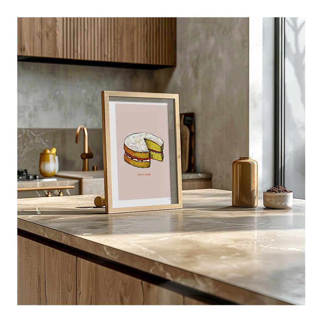 &#039;Victoria Sponge&#039; art print