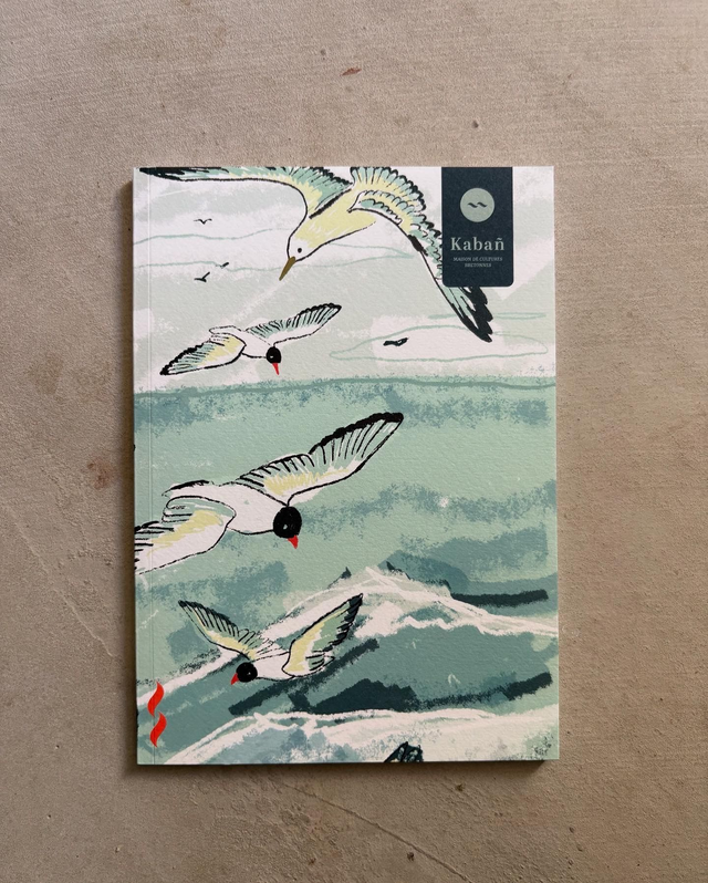 Carnet - notebook / Oiseaux de mer - Sea birds