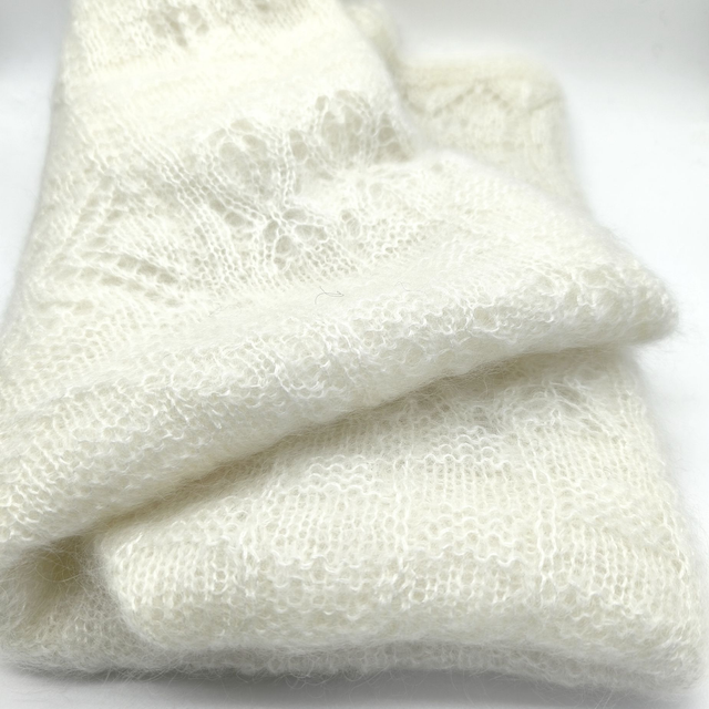 Poncho Cocoon - Mohair et soie