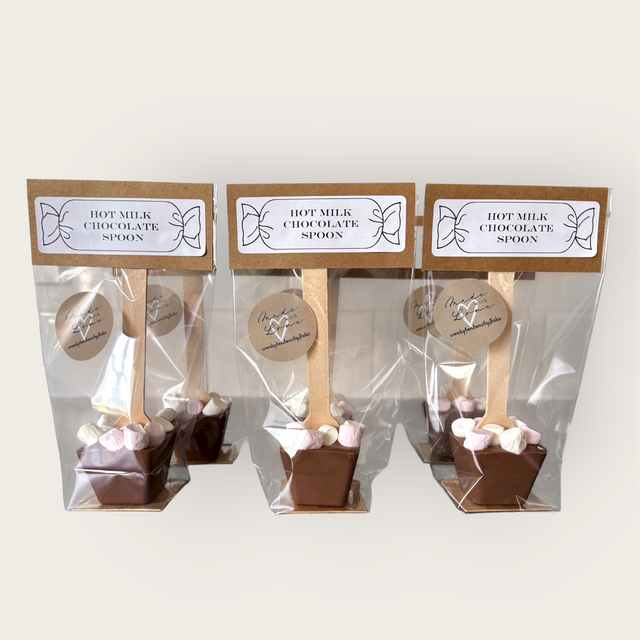 Milk Hot Chocolate Block with Marshmallows