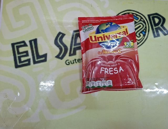 Gelatina Erdbeer Fresa Universal 130 g