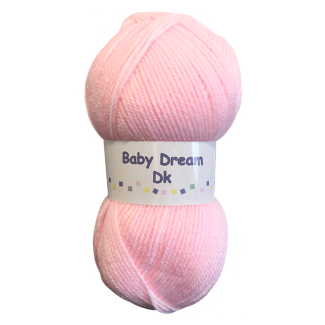 Woolcraft Baby Dream DK 100g - 801 Baby Pink