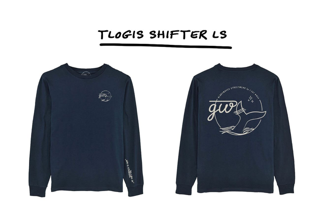 TLOGIS SHIFTER LS UNISEX NAVY BLUE