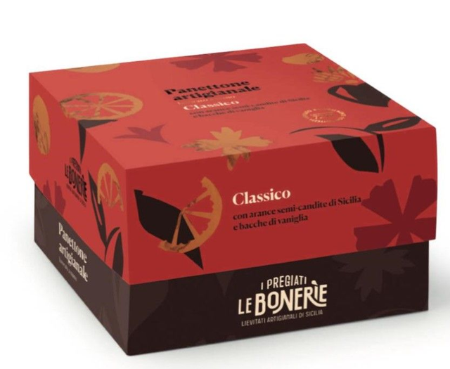 PANETTONE TRADIZIONALE SCATOLA 1 Kg  (48 h Lievitazione)