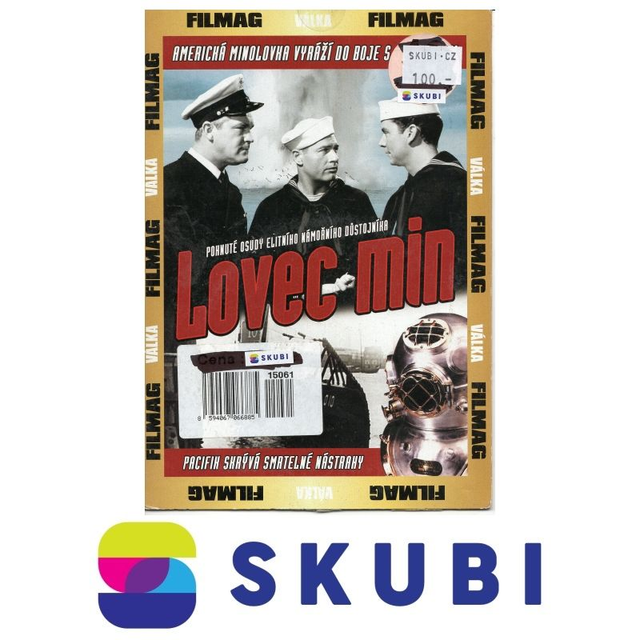 DVD Lovec min - Americká minolovka vyráží do boje s Japonskem - česky, anglicky