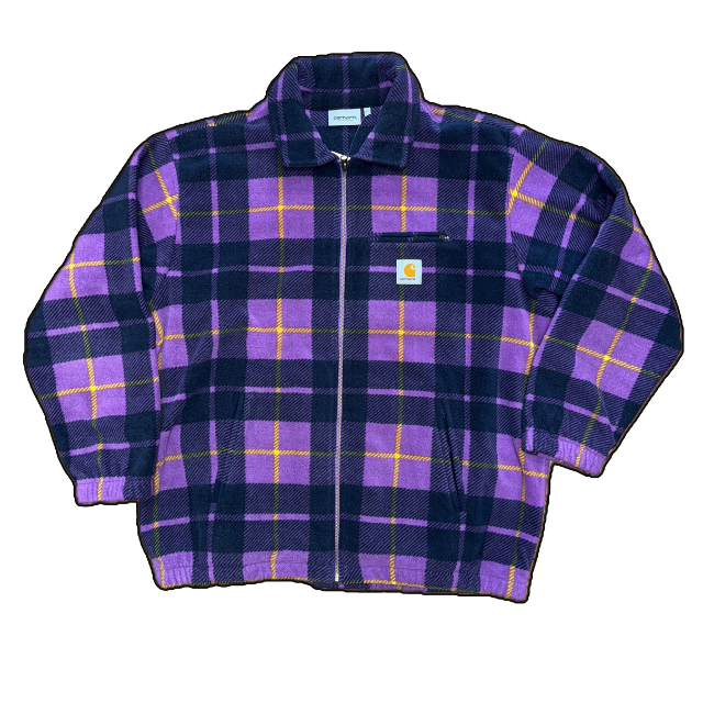 Carhartt Checkered Zip Shirt - L