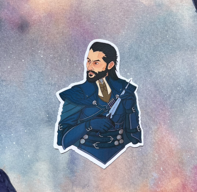 Dragon Age - Lucanis with knife Sticker-S33