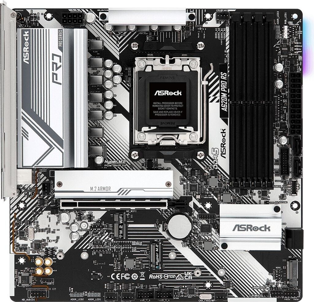 02.1.0014 – Scheda Madre ASRock A620M Pro RS AM5 – Entry Level per Ryzen 7000