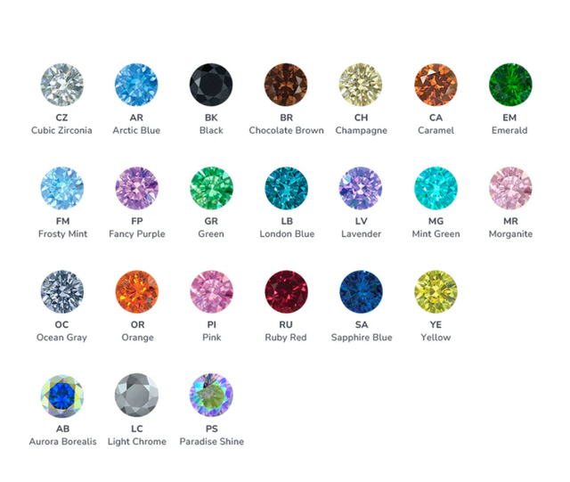 Neometal - Swarovski griffé