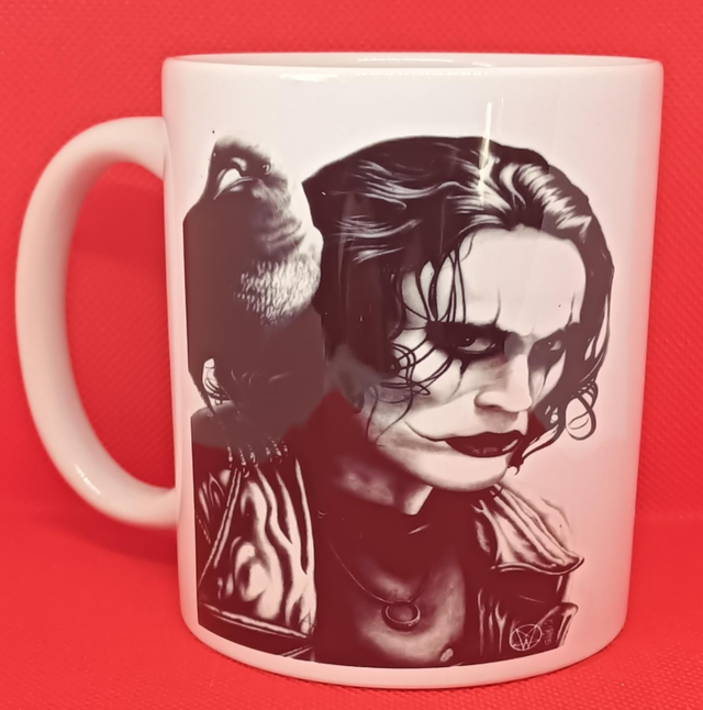 Custom Printed The Crow Mug.
