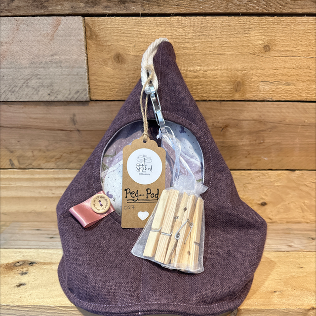 Hanging Pod Bag/Peg Bag 