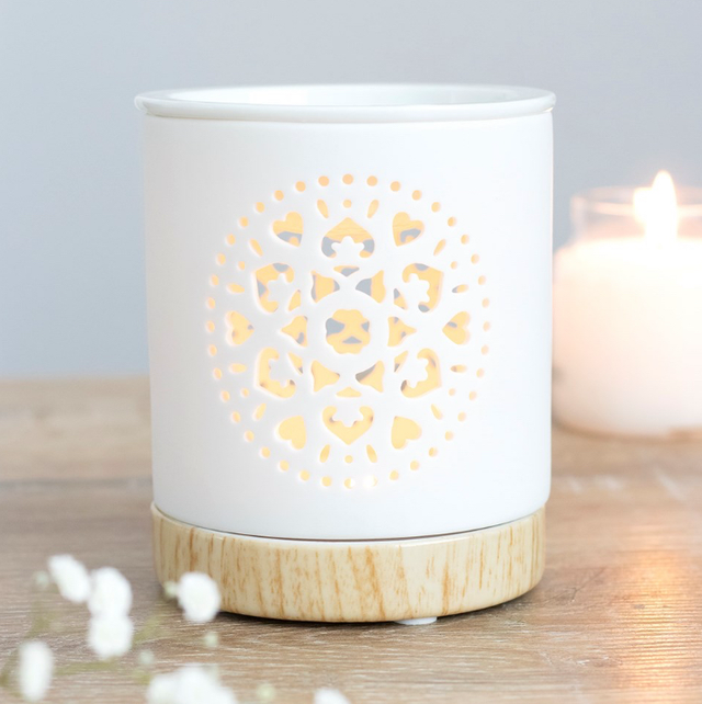 Ceramic Mandala Oil/Wax Burner 
