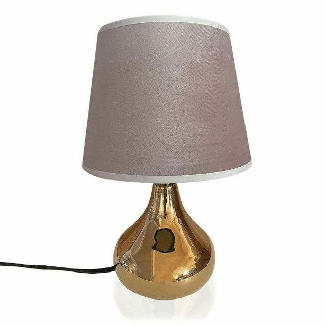 LAMPE DE BUREAU COULEUR ROSE CERAMIQUE