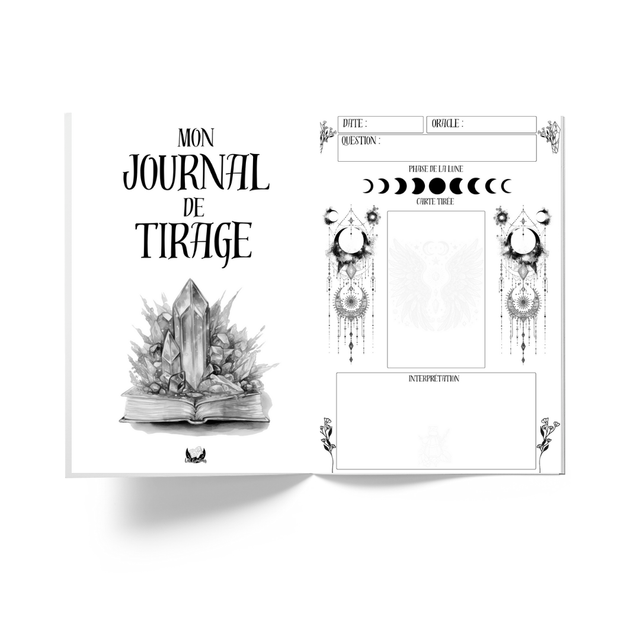 Intérieur carnet éternel A5 - Mon Journal de Tirage