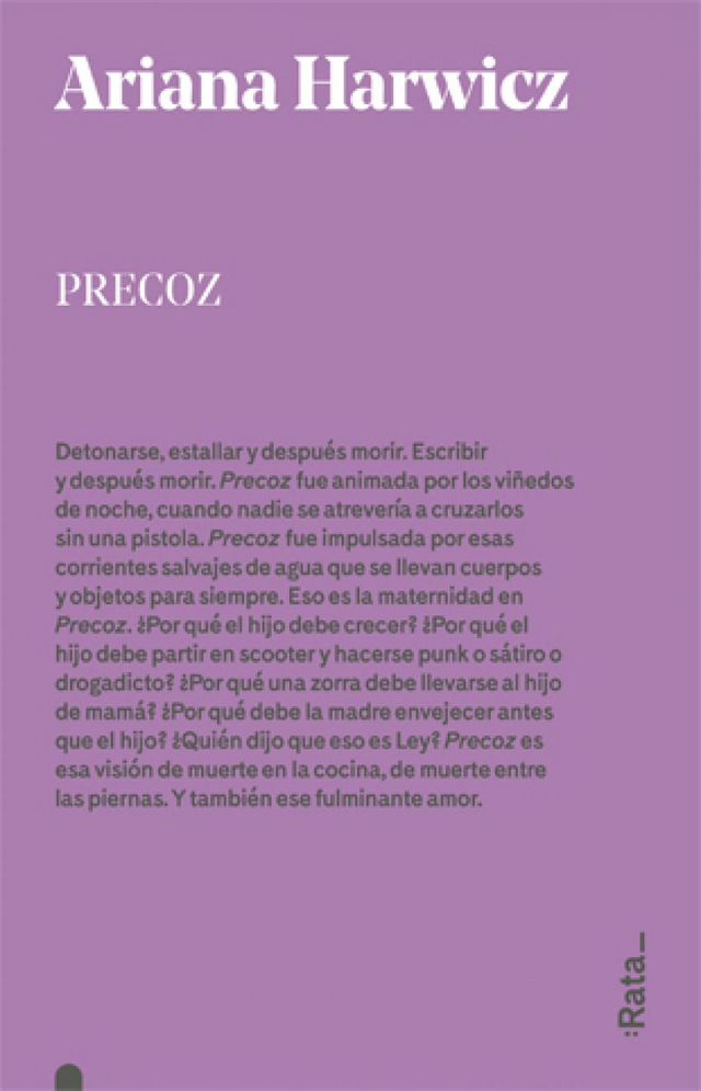Precoz - Ariana Harwicz