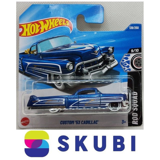Custom 1953 Cadillac - Hot Wheels 139/250 - Rod Squad 9/10