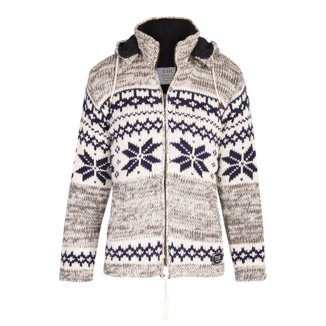 Schafwollstrickjacke Norweger