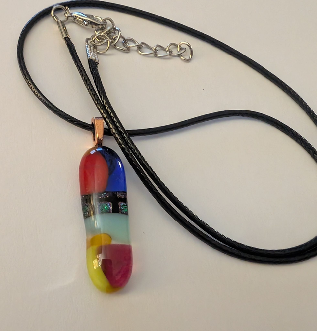 Fused Glass Necklace
