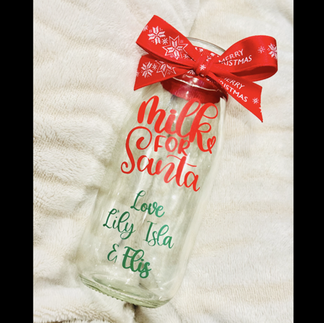 Santa’s Milk Bottle