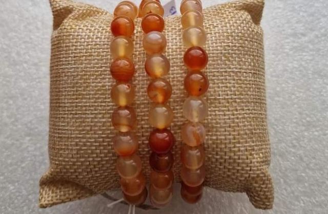 Cornaline bracelet 8mm