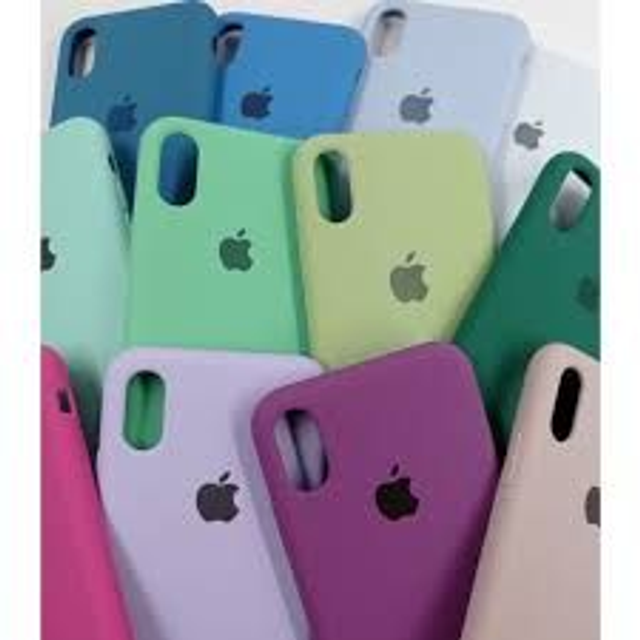 Capa Capinha Case Para iPhone X / XS - Silicone com Interior Aveludado Linha Super Premium