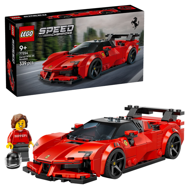 LEGO 77254 Speed Champions Ferrari SF90 XX Stradale Sportwagen