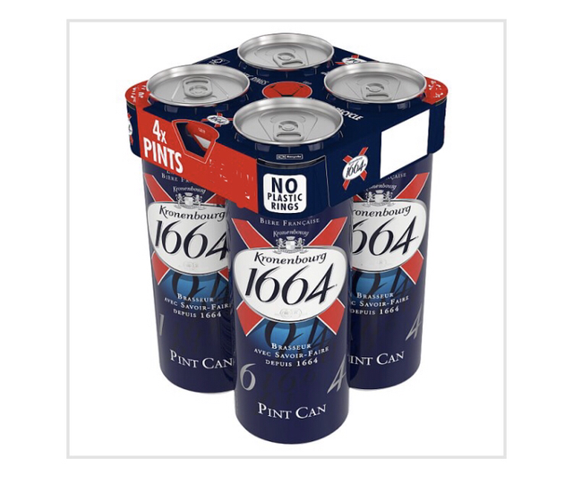 Kronenbourg 1664 Lager 4x 568ml