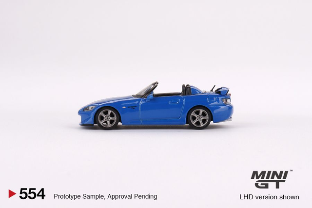 MGT00554 Mini GT 1/64 Honda S2000 (AP2) CR Apex Blue (LHD)