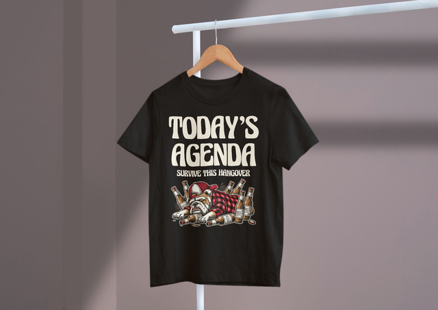 Today’s Agenda Survive This Hangover, Hangover Survival
Die heutige Agenda: Überleben Sie diesen Kater, überleben Sie den Kater