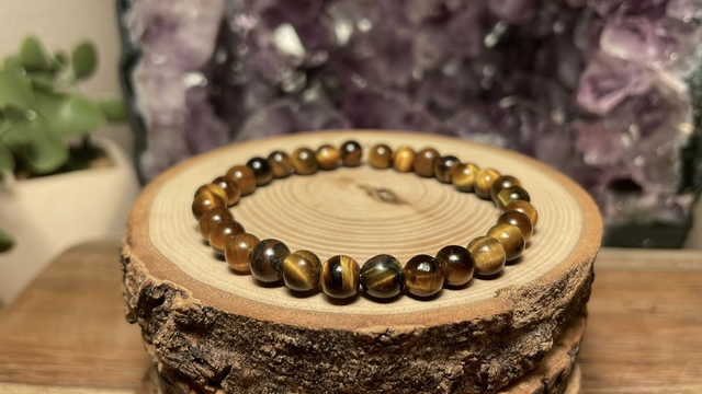 Bracelet OEIL DE TIGRE 6mm
