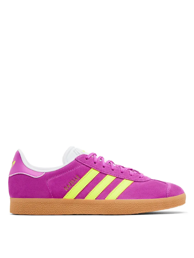Adidas Gazelle Purple Burst Solar Yellow (Taille 39 1/3)