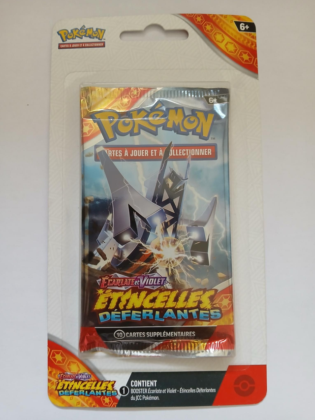 Blister cartonné pokemon Étincelles Deferlantes Pondralugon