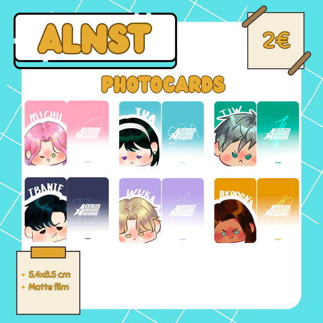 Alien Stage Photocards