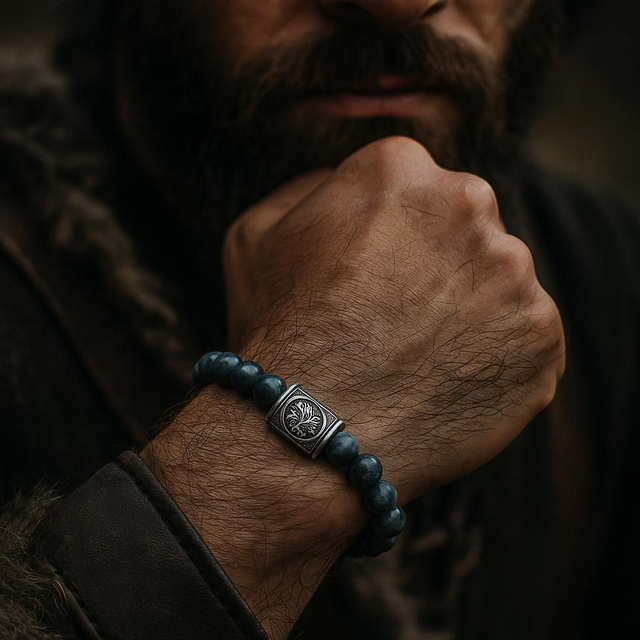 Bracelet Larvikite -