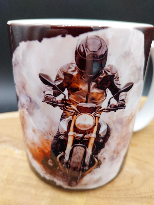 Mug  motard + citation 