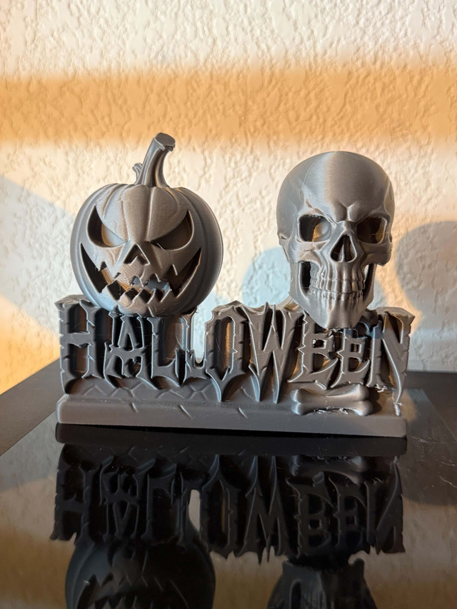 Décoration Halloween Citrouille & Crâne