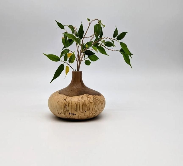 Soliflore en chêne échauffé 