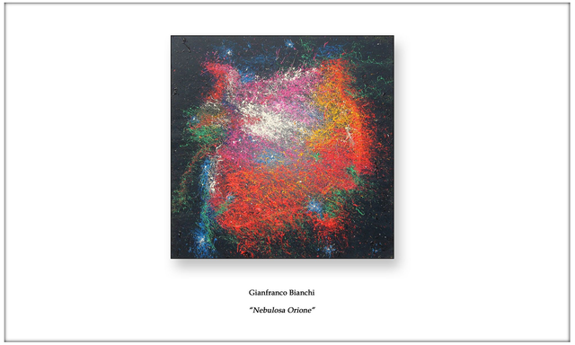 Litografia "Nebulosa Orione"