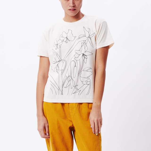 B65565W3 - T-SHIRT OBEY LILATH ORGANIC VINTAGE TE