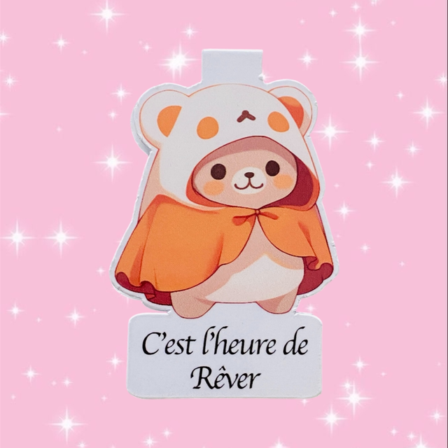Marque-pages Magnétique « C’est l’heure de Rêver »