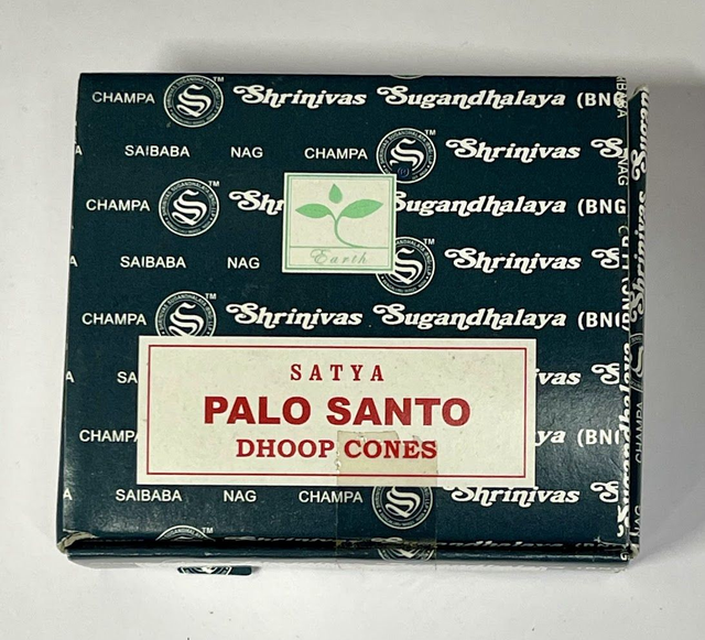 Satya Incense Cones- Palo Santo
