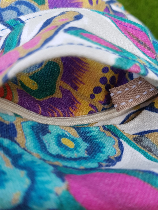 Mini Zafu pour enfant - motifs d'éléphants multicolores - KERALA