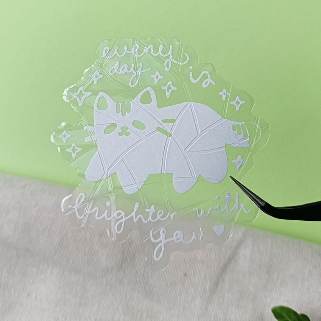 everyday is brighter - suncatcher window sticker