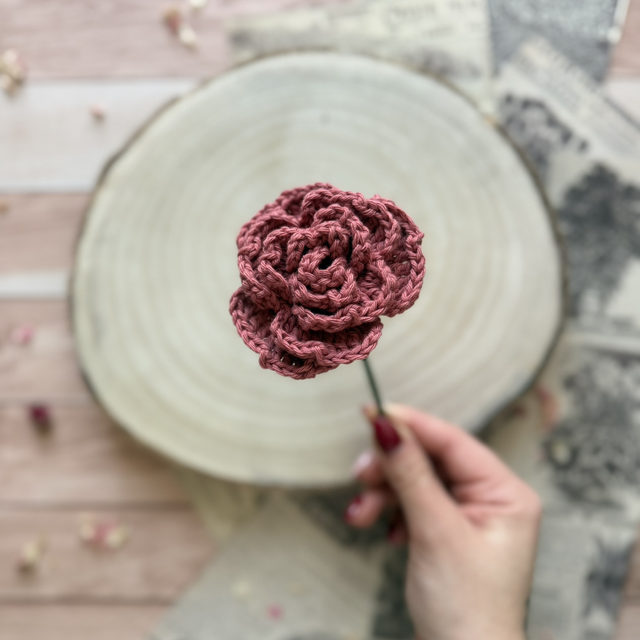 Rose ancienne (personnalisable pour créer votre bouquet)