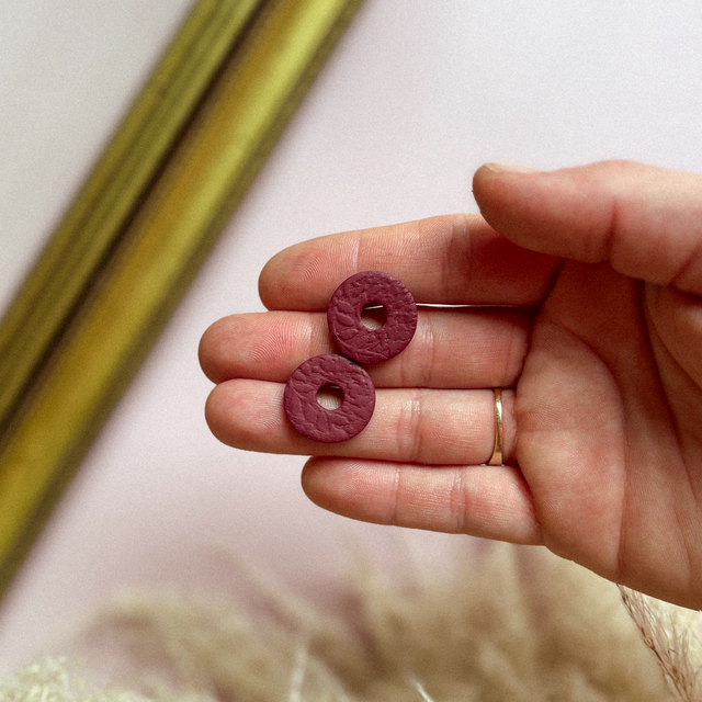 Boulons - Bordeaux textures mat