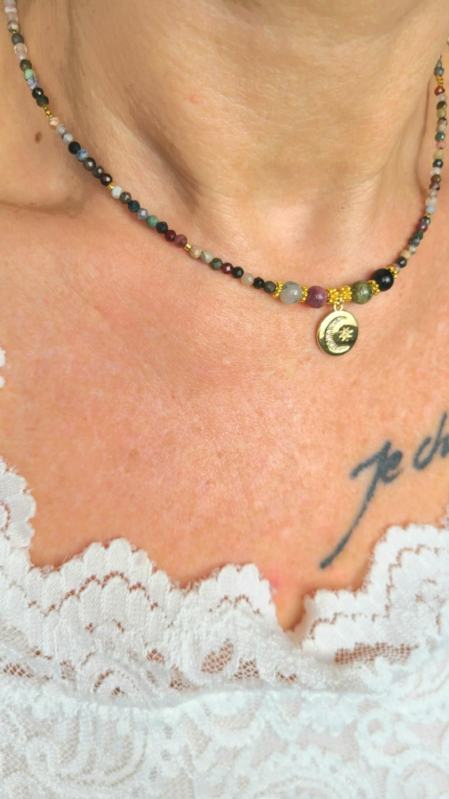 Collier Tourmaline – Protection & Ancrage