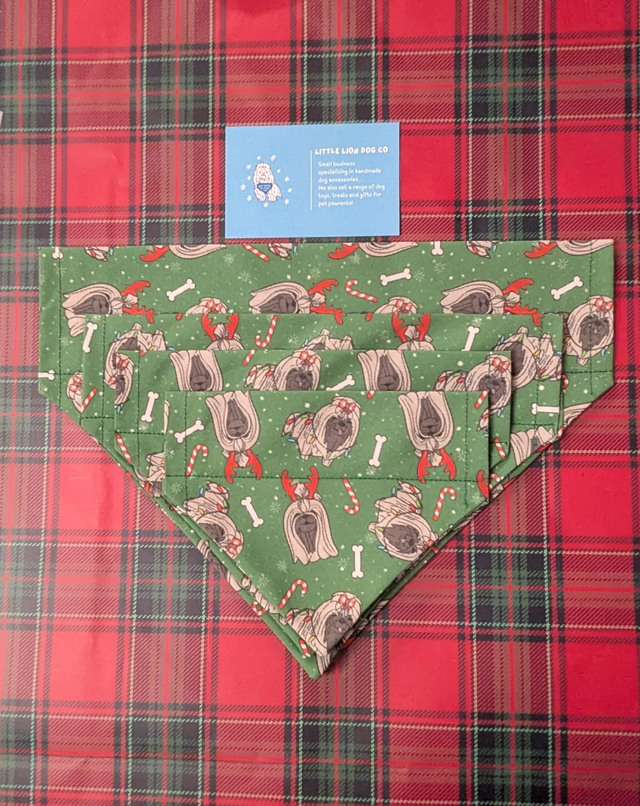 Santa&#039;s Little Shih Tzus Handmade Dog Accessories 