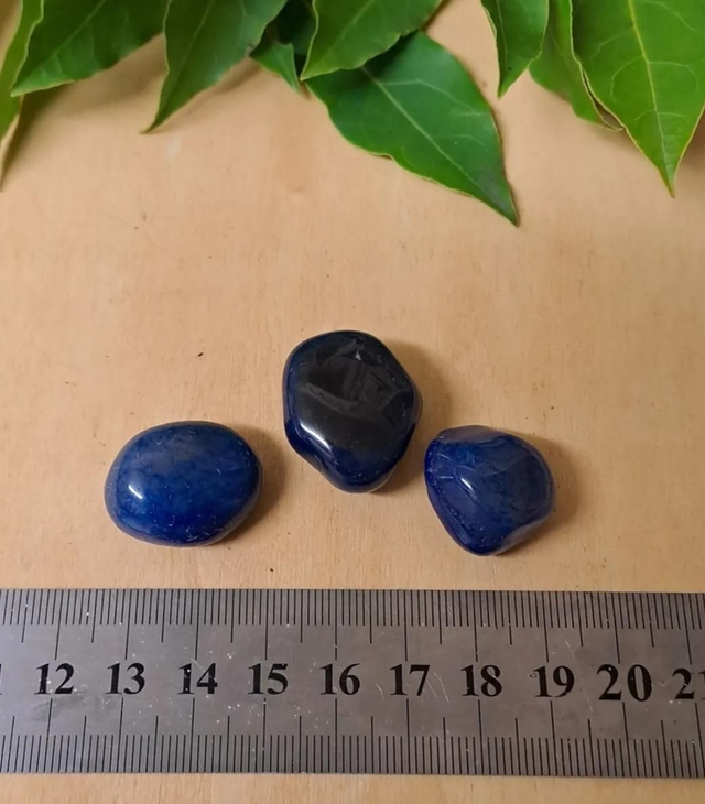 BLUE BANDED AGATE TUMBLESTONE 