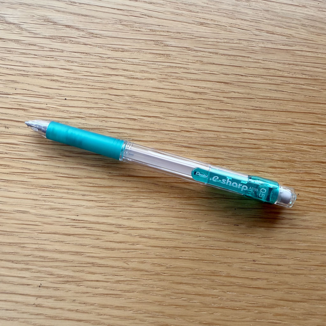 Pentel e-sharp Mechanical Pencil 0.5 (Assorted Colours) – Single