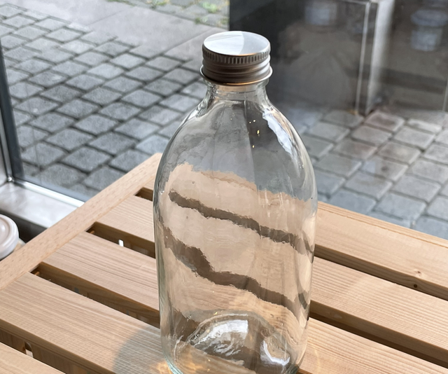 Glasflasche 500ml